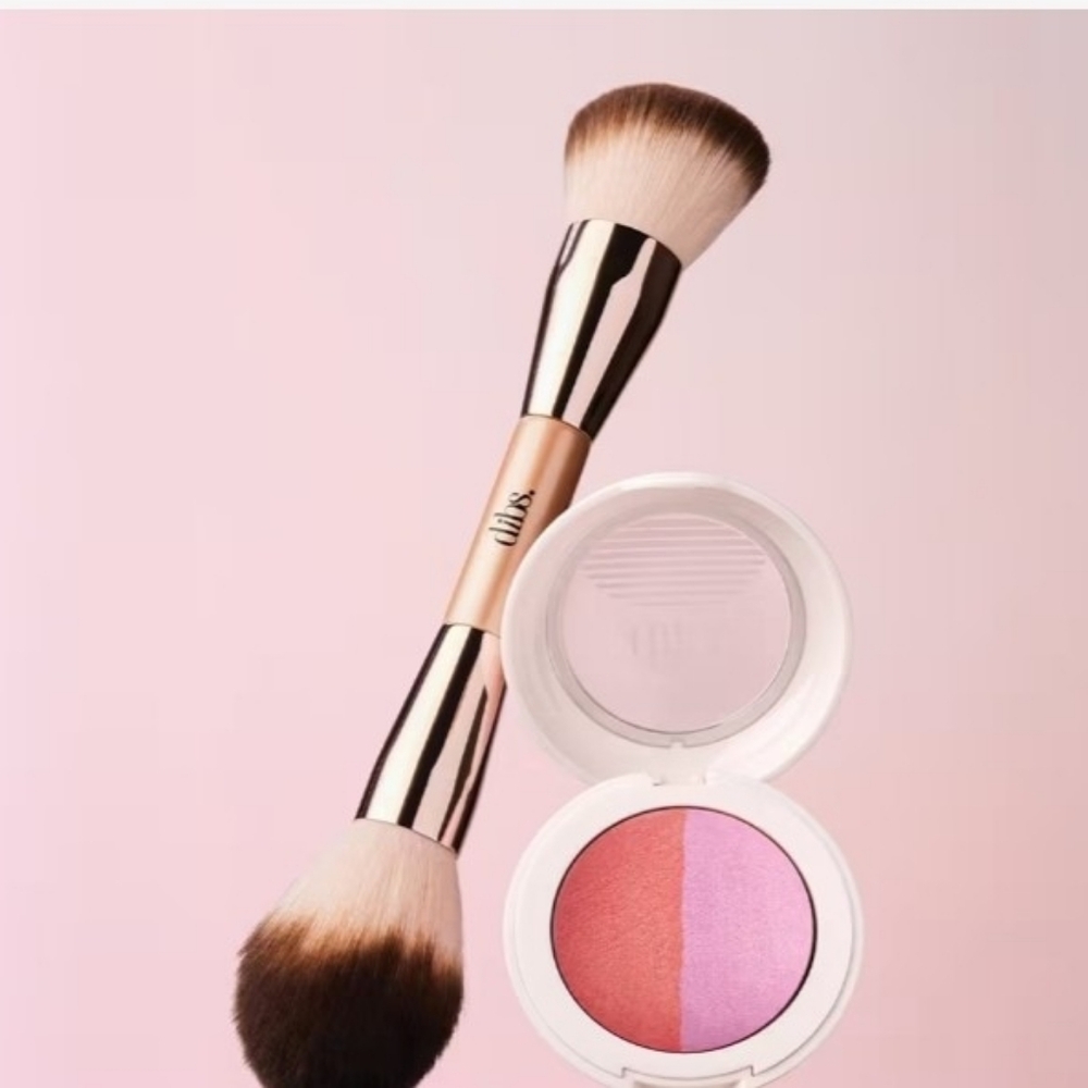 🔥Dibs Baked Blush Duo in PopStar-Pink and Coral - Picture 9 of 9